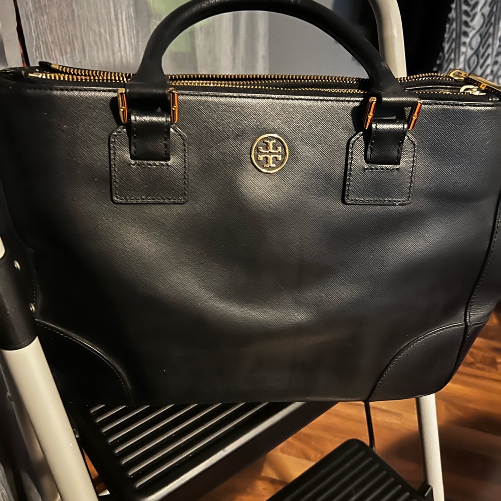 Tory Burch Robinson Double Zip tote